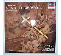 Bach Choir / Thames Chaber / Sir David Wilcocks - Bach Choir / Thames Chaber / Sir David Wilcocks - Js Bach / St Matthew Passion - [LP]