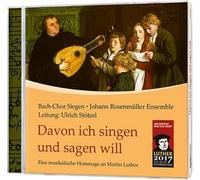 Bach-Chor Siegen - Davon Ich Singen und Sagen Will [Import]