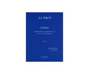 Bach - Choral: Jésus Que Ma JOIE-po - Piano