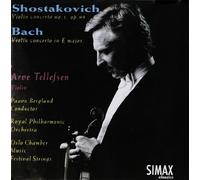 Bach · Chostakovitch · Teliefen – Concertos pour violon (BWV 1042) – Simax Online