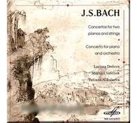 Bach - Concertos for Two Pianos and Strings, Concerto for Piano and Orchestra - Larisa Dedova, Mikhail Volchok, Tatiana Nikolaeva