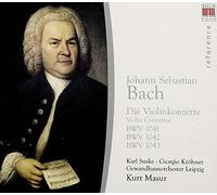 Bach : Die Violinkonzerte Bwv 1041-1043