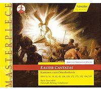 BACH 'EASTER' CANTATAS NO.'S 6 31 34 42 43 108 128 172 175 182 184 249. (SOLOISTS INC