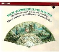Bach – Intégrale des sonates pour flûte – 2 CD (Philips)