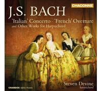 Bach: "Italian" Concerto; "French" Overture; Other Works for Harpsichord [CD]