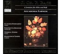 Bach, J.C.F. - Sonata Flute/Bn (6)
