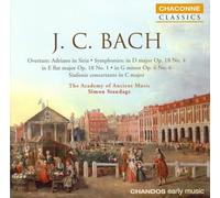 Bach, J.C. – Ouverture Adriano in Siria – Import – NAXOS