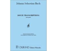BACH J.S. - 12 TRANSCRIPTIONS - PIANO