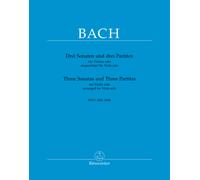Bach J.S. - 3 Sonates & Partitas BWV 1001-1006 - Alto