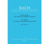 BACH J.S. - 6 SONATES BWV 1014-1019 - VIOLON ET CLAVECIN OBLIGE