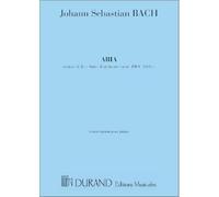 BACH J.S. - ARIA - EXTRAITE DE LA SUITE D'ORCHESTRE EN RE - PIANO