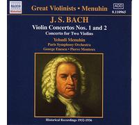 Concerto pour violon N°1 - Concerto pour deux violons - Andante de la Sonate pour violon N°2