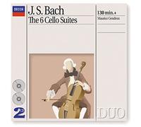 Johann Sebastian Bach – Suites pour violoncelle N°1 à N°6 (Gendron) – CD – Philips