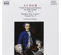 Bach, J.S. – Sonates et Partitas pour violon BWV 1003, 1004 et 1006 – Edinger – Import – NAXOS