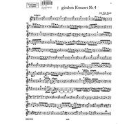 Bach, J.S. - Brandenburg Concerto No. 4, BWV 1049 - Violin 1 Part - Peters Edition