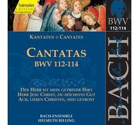 Bach J S : Cantatas, Bwv 112-114