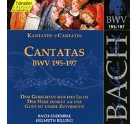 Bach J S : Cantatas, Bwv 195-197