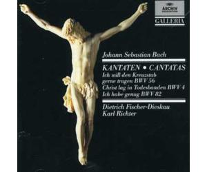 Bach, J.S. - Cantatas Bwv 56 4 & 82 Import Edition by Bach, J.S. (1990) Audio CD