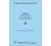 BACH J.S. - CHORAL - REJOUIS TOI MON AME - PIANO