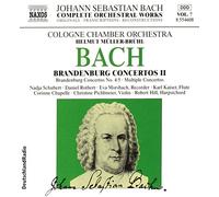 Bach, J.S. – Concertos brandebourgeois, vol. 2 (nos. 4 & 5, BWV 1044 & 1057) – NAXOS – Import