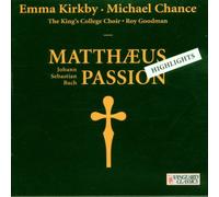 Bach J S - Matthaeus Passion BW [Import]