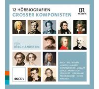 Bach,J.S. / Mendelssohn / Munich Radio Orchestra - 12 Hoerbiografien Grosser Komponisten Von Joerg [Compact Discs]