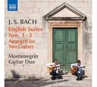 Bach,J.S. / Monteneg - English Suites Arranged for Two Guitars Nos. 1-3 [New CD]