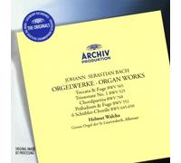 Helmut Walcha – J.S. Bach : Oeuvres pour orgue – CD – Deutsche Grammophon