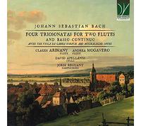 Bach, J-S : Quatre Sonates pour Deux Flûtes et Basse Continue