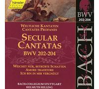 Bach J S : Secular Cantatas, Bwv 202-204