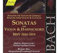 Bach J S : Sonatas for Violin & Harpsichord, Bwv 1014-1019