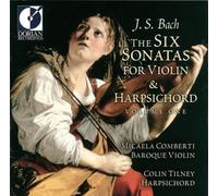 J. S. Bach – Six sonates pour violon et clavecin – CD – NAXOS
