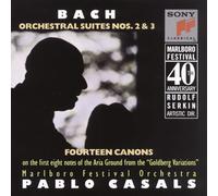 Pablo Casals – Bach : Suites orchestrales n°2 & n°3 / 14 canons – CD – Sony