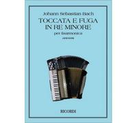 Partitions classique RICORDI BACH J.S. - TOCCATA E FUGA IN RE MIN. BWV 565 - ACCORDEON Autres claviers