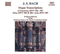 Bach, J.S. - Transcriptions pour orgue BWV 592 à 597