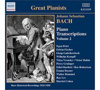 Bach, J.S. - Transcriptions pour Piano/Vol.2 [Import]