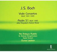Bach, J.S. - Violin Concertos/Psalms