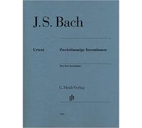 Jean sebastien bach : inventions a deux voix - piano