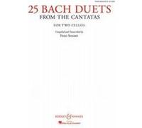 Bach Jean-Sebastien Duos Extrait Des Cantates (25) - Violoncelles (2)