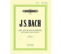 Bach : Jésus que ma joie demeure, Violon, Peters