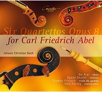 Bach, Johann Christian : Six Quatuors Opus 8 pour Carl Friedrich Abel