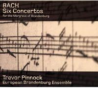 Bach, Johann Sebastian - Bach : 6 Concertos Brandebourgeois. Pinnock