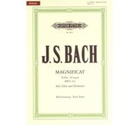 Partitions classique EDITION PETERS BACH JOHANN SEBASTIAN - MAGNIFICAT BWV 243 - MIXED CHOIR (PAR 10 MINIMUM) Choeur et ensemble vocal
