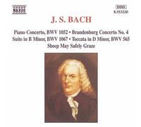 Bach, Johann Sebastian – Oeuvres célèbres – CD – NAXOS