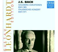Bach, Johann Sebastian - Variations Goldberg / Concerto italien (Leonhardt Edition)
