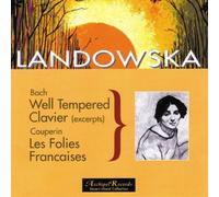 Bach : Le Clavier Bien Tempéré-Couperin : Les Folies Françaises Ou Le Domino.