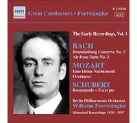Bach – Les Enregistrements de Jeunesse: Les Premiers Enregistrements Vol.1 – Import