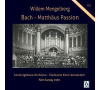 Johann Sebastian Bach – Matthäus Passion BWV 244 (Dimanche des Rameaux 1939) – Coffret CD – Edel