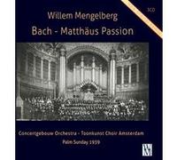 Johann Sebastian Bach – Matthäus Passion BWV 244 (Dimanche des Rameaux 1939) – Coffret CD – Edel