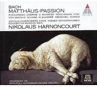 Bach - Matthäus-Passion / Prégardien, Goerne, C. Schäfer, Röschmann, Fink, Von Magnus, Schade, M. Schäfer, Henschel, Widmer, Harnoncourt [With Enhanced Cd-Rom]